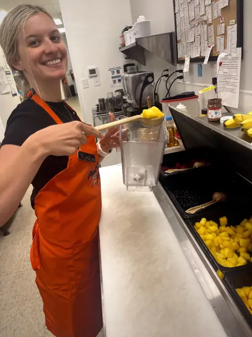 fresh juice and smoothie